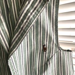 Ralph Lauren collared button up top